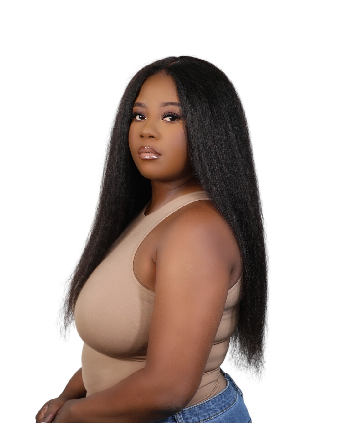 Kinky Straight Frontal